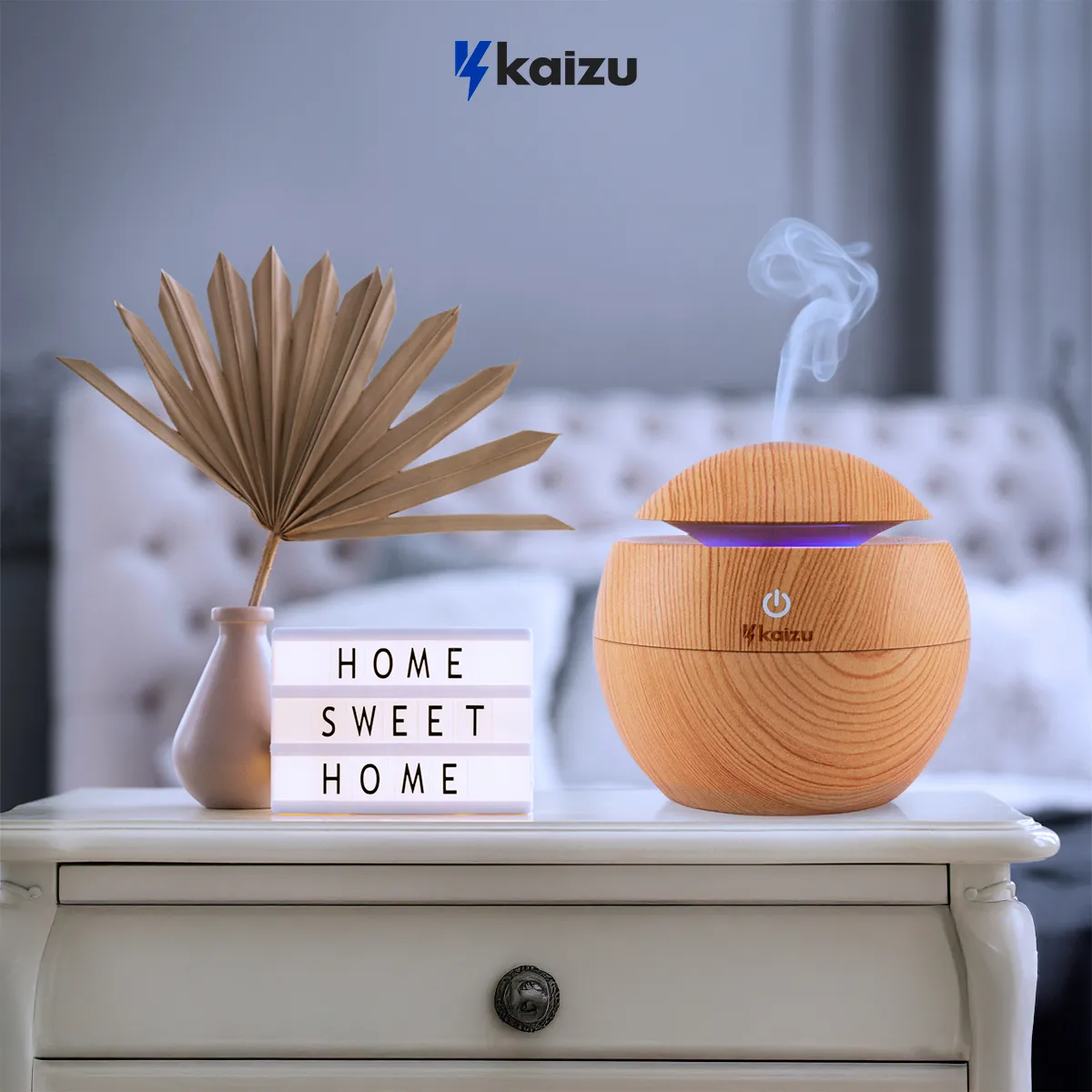 Difusor De Ambiente Eletrico Purificador Aromatizador Ar Essência Silencioso Bivolt Kaizu