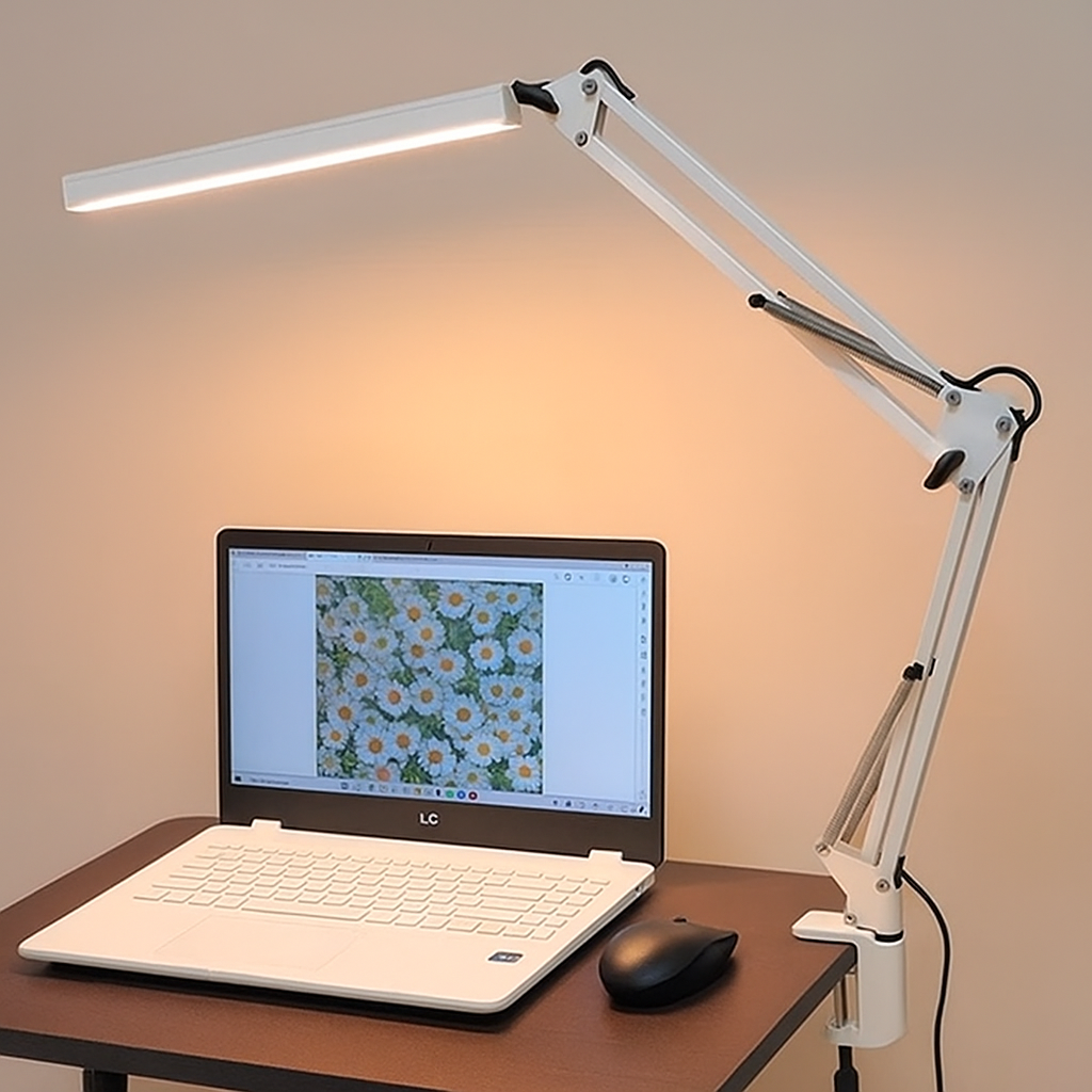 Luminária de Luz Natural — Transforme seu Home Office